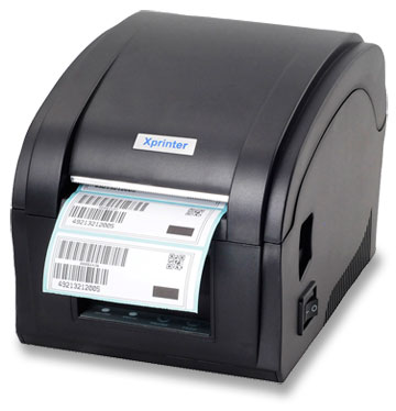 Принтер этикеток Xprinter XP-360B. Внешний вид.