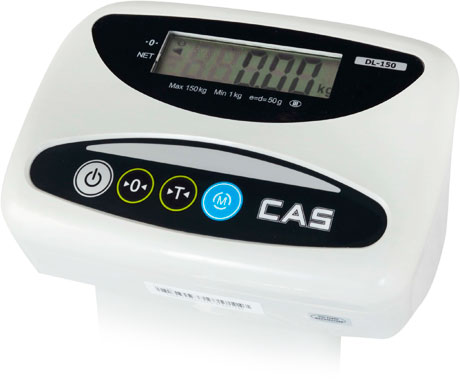 Весы CAS DL-150. Внешний вид управляющего модуля.